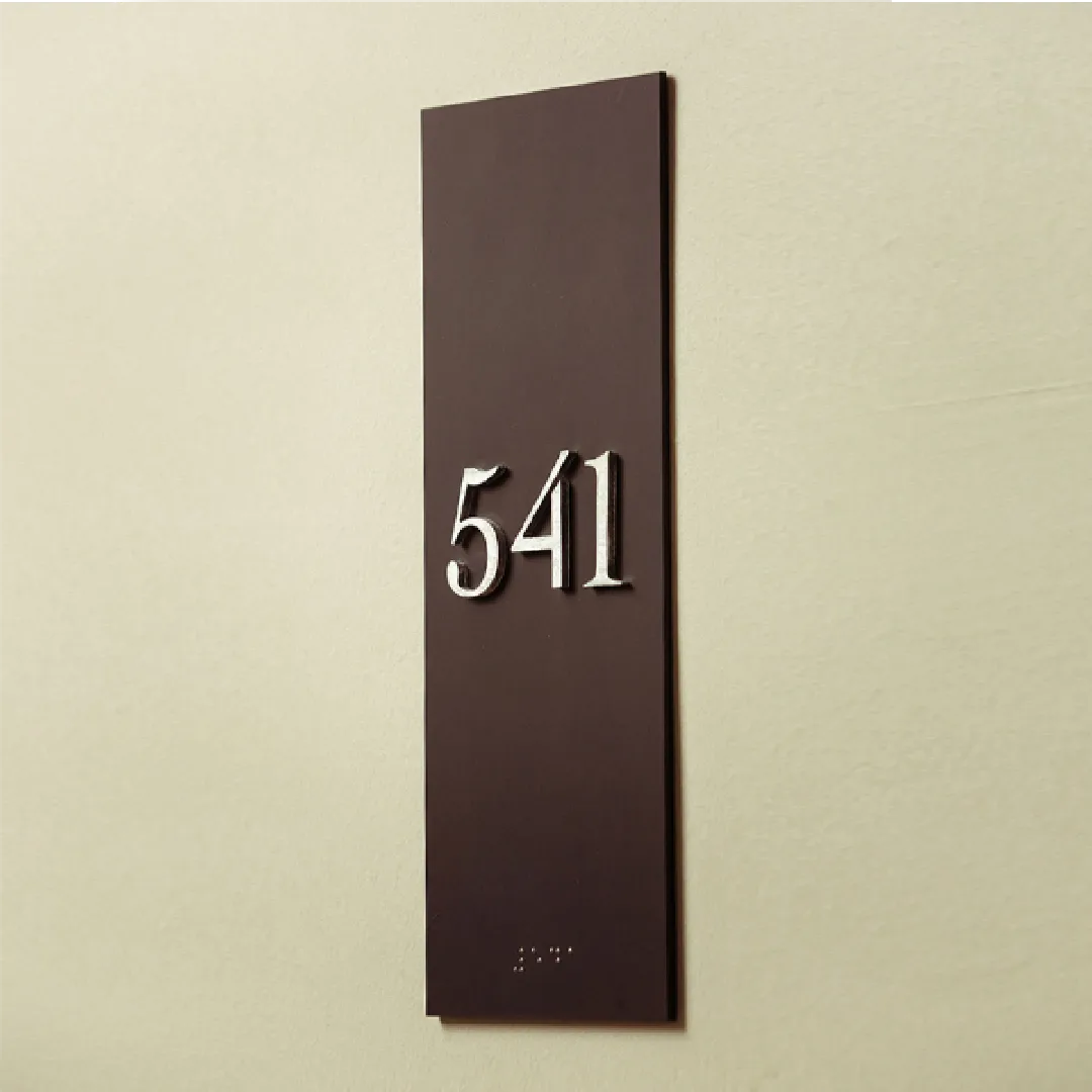 Architectural Door & Room Number Signs