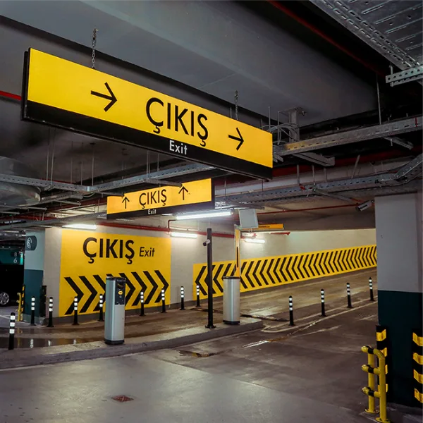 Otopark Tabelaları ve Yönlendirme Sistemleri