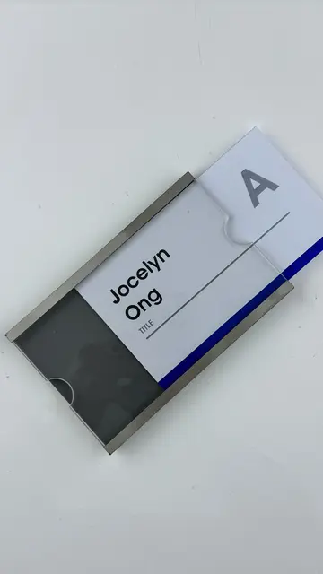 Door Nameplate Signage Solutions