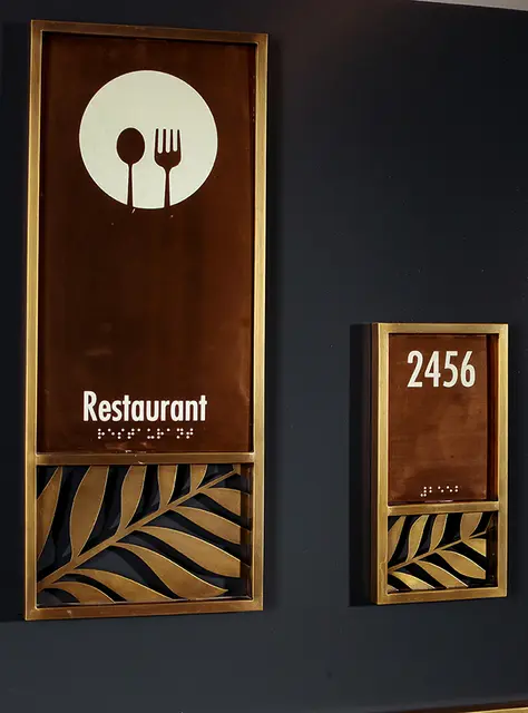 Room Number Signs
