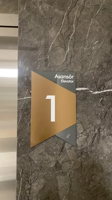 Floor Number Signs