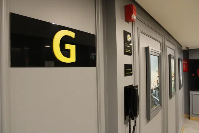 Floor Number Signs