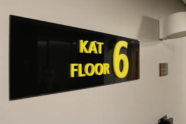 Floor Number Signs