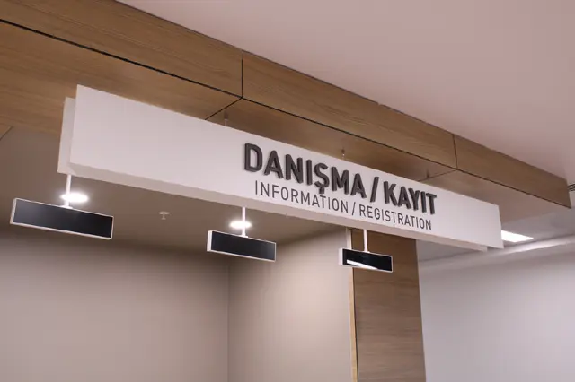 Information & Reception Signage Solutions