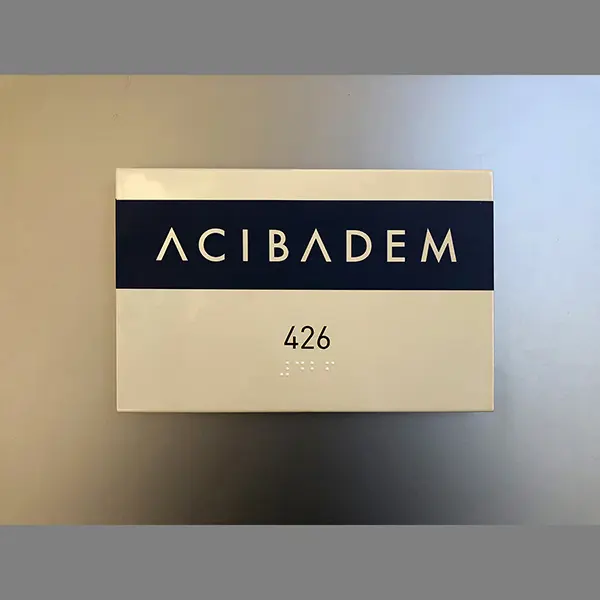 Patient Status Signs (Hospital Room Indicator Signs)