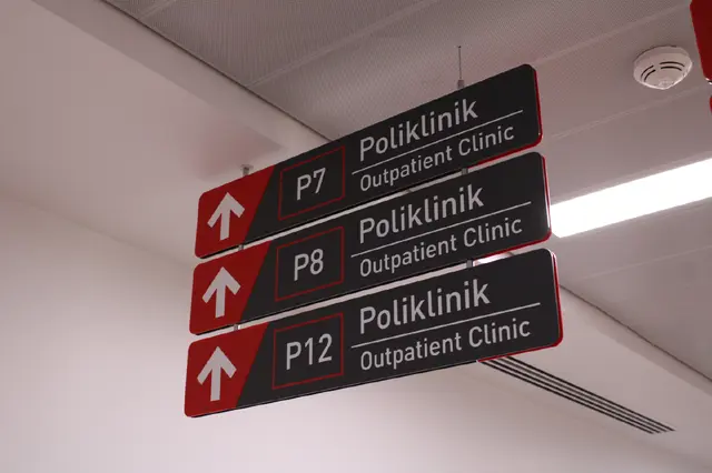 Suspended and Wall-Mounted Directional Signs