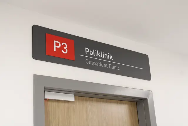 Suspended and Wall-Mounted Identification Signs
