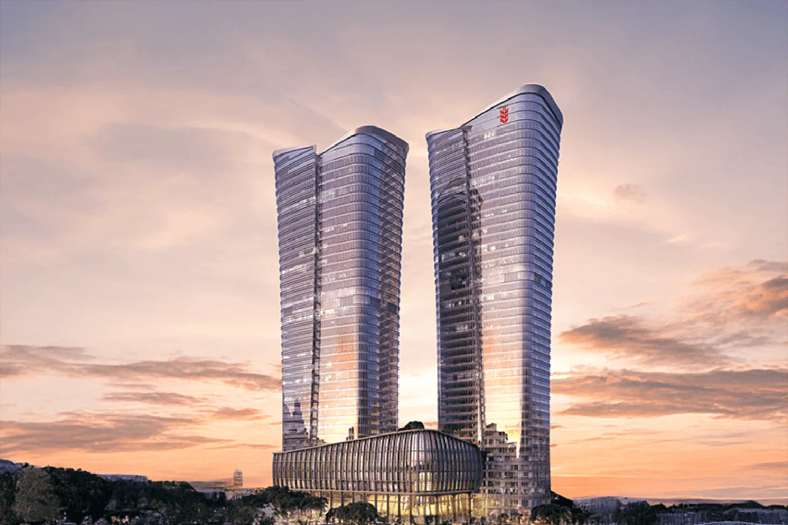 İstanbul Finans Merkezi Ziraat Kuleleri Projesi Yönlendirme Sistemleri Tamamlandı