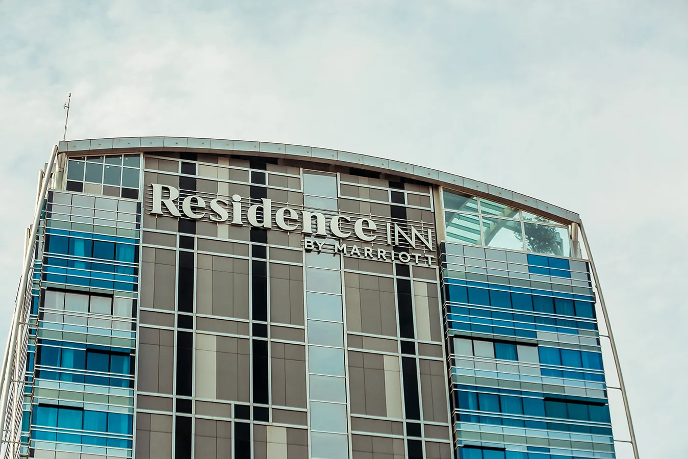 Residence Inn by Marriott Istanbul Entegre Dış Mekan Mimari Cephe Kutu Harf Projesi