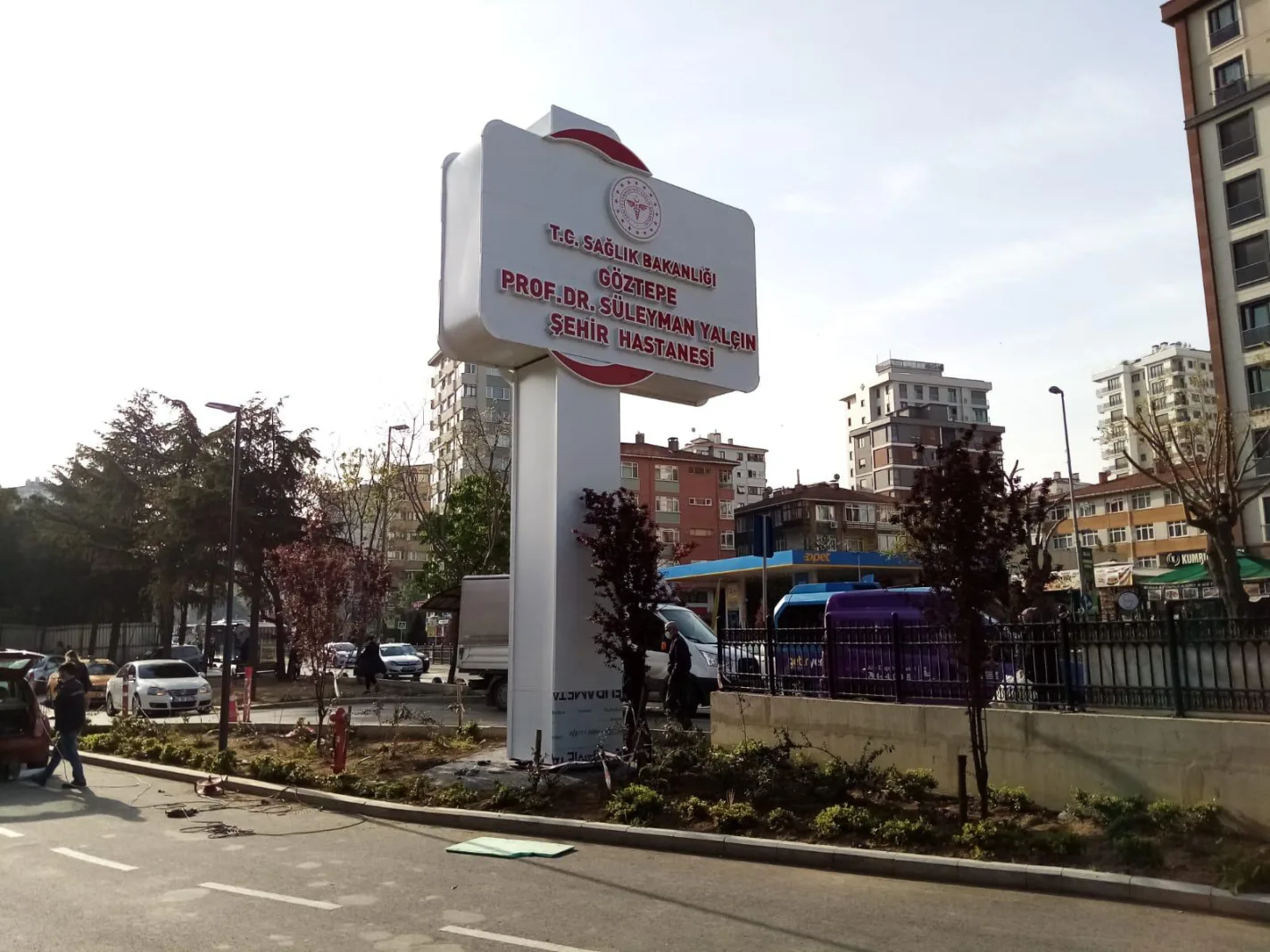 Göztepe Şehir Hastanesi Kompleks Tabela Tasarımı ve Uygulaması