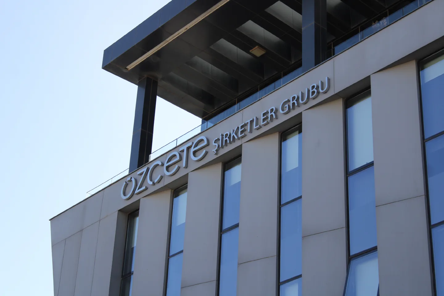 Ozcete Group Campus Interior & Exterior Architectural Wayfinding Pilon & Signage Systems Project