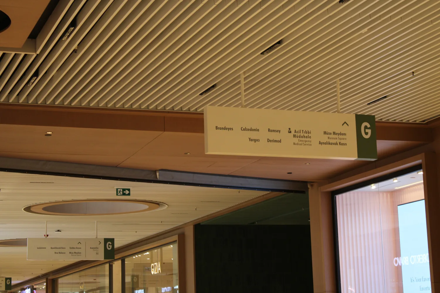 Tersane İstanbul Mall Mimari Yönlendirme ve Tabela Tasarım Geliştirme Projesi