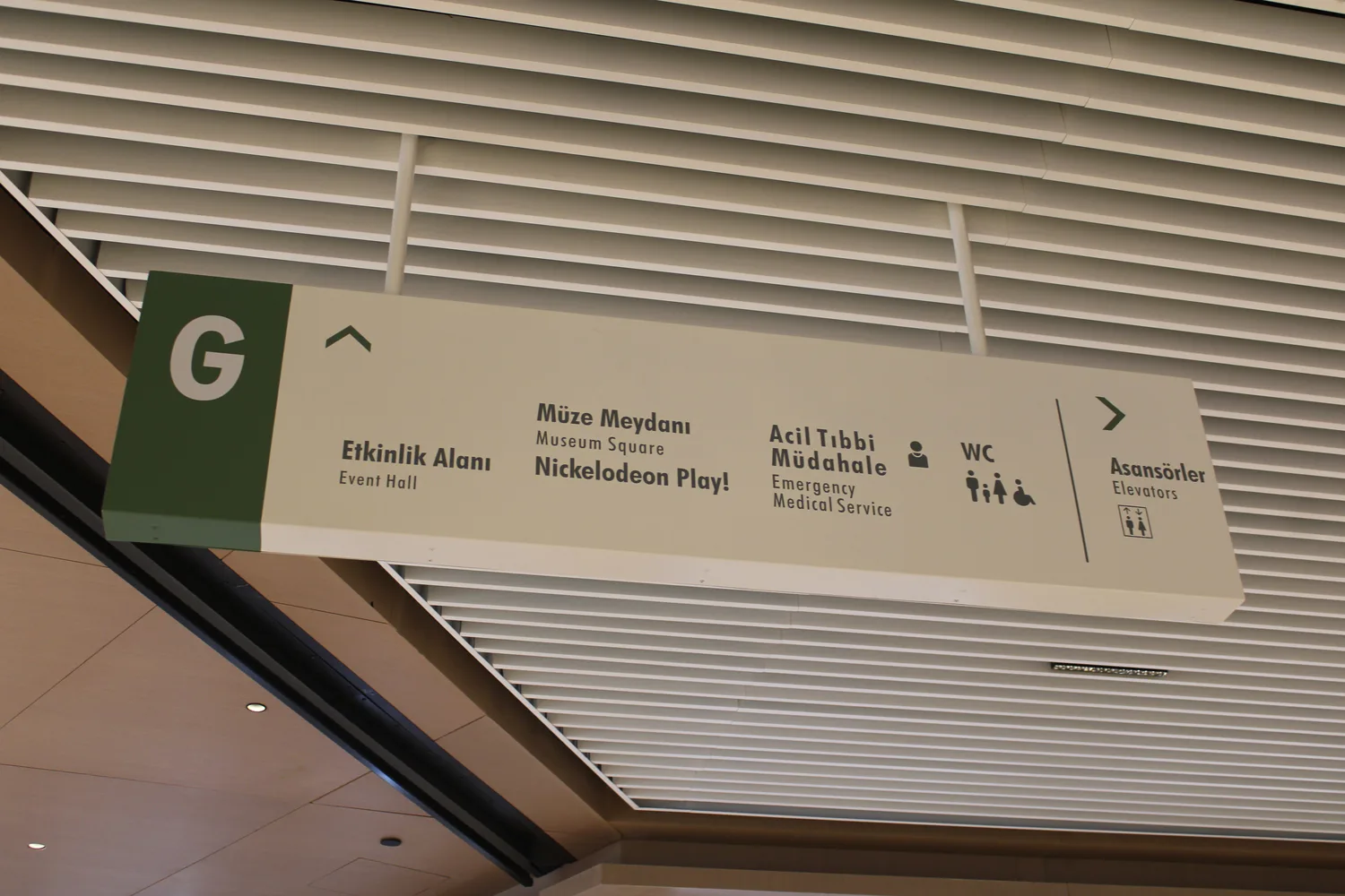 Tersane İstanbul Mall Mimari Yönlendirme ve Tabela Tasarım Geliştirme Projesi