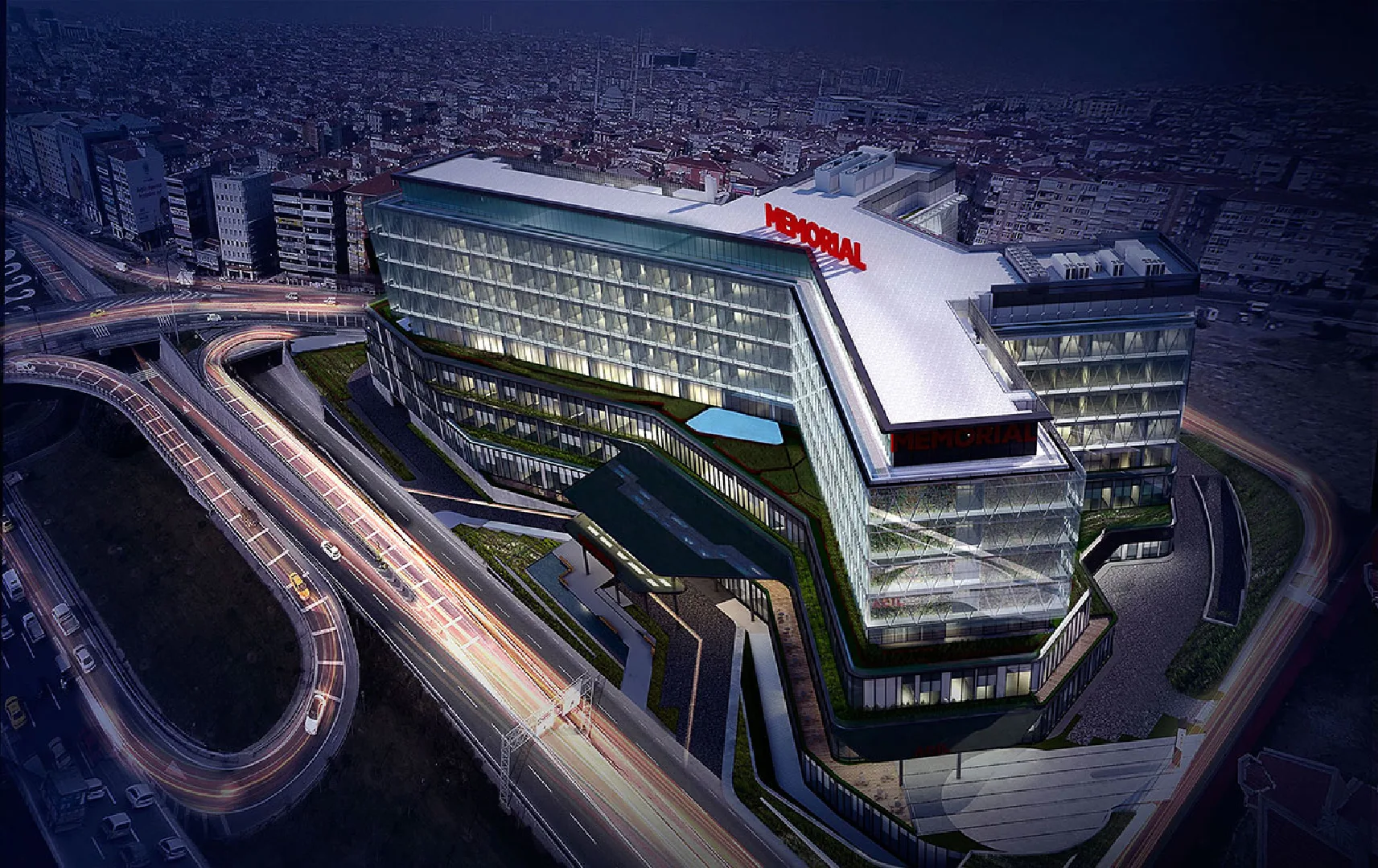 Memorial Bahçelievler Hastanesi İç Mekan Tabela Tasarımı ve Uygulaması